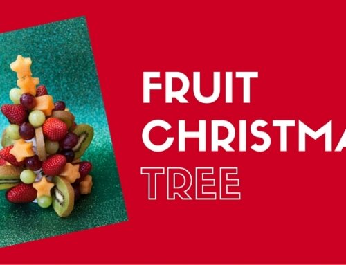 Fruit Christmas Tree Centrepiece